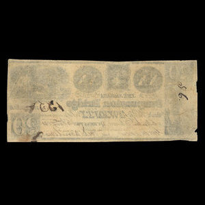 Canada, Niagara Suspension Bridge Bank, 20 dollars : 4 janvier 1841