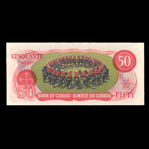 Canada, Banque du Canada, 50 dollars : 1975