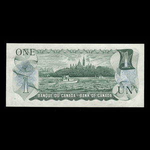 Canada, Banque du Canada, 1 dollar : 1973