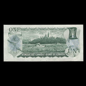 Canada, Banque du Canada, 1 dollar : 1973