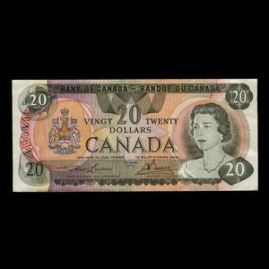 Canada, Banque du Canada, 20 dollars : 1979