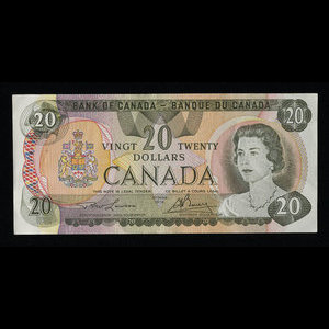 Canada, Banque du Canada, 20 dollars : 1979