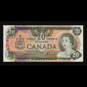 Canada, Banque du Canada, 20 dollars : 1979