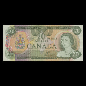 Canada, Banque du Canada, 20 dollars : 1979