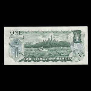 Canada, Banque du Canada, 1 dollar : 1973
