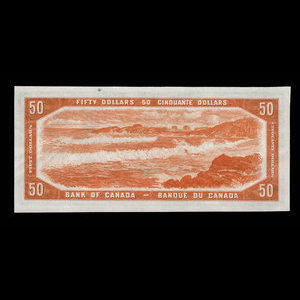 Canada, Banque du Canada, 50 dollars : 1954