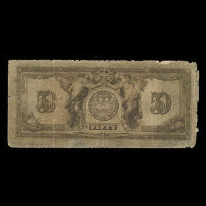 Canada, Canadian Bank of Commerce, 50 dollars : 2 janvier 1917