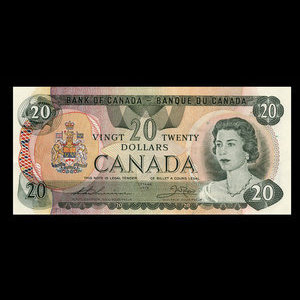 Canada, Banque du Canada, 20 dollars : 1979