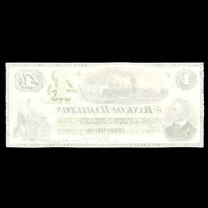 Canada, Bank of Hamilton, 4 dollars : 2 septembre 1872