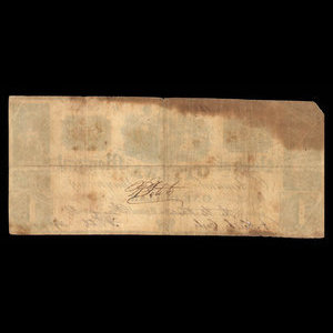 Canada, Banque de Ottawa, 1 dollar : 4 janvier 1838