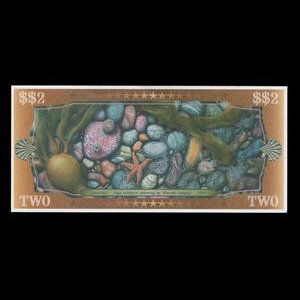 Canada, Salt Spring Island Monetary Foundation, 2 dollars : 15 septembre 2001