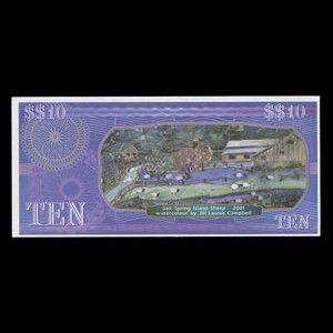 Canada, Salt Spring Island Monetary Foundation, 10 dollars : 1 mars 2002