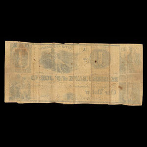 Canada, Farmers Bank of St. Johns, 1 dollar : 1838
