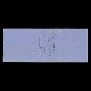 Canada, Merchants Bank of Canada (The), 17 dollars, 83 cents : 13 avril 1882