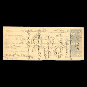 Canada, Western Bank of Canada, 235 dollars : 24 mai 1897