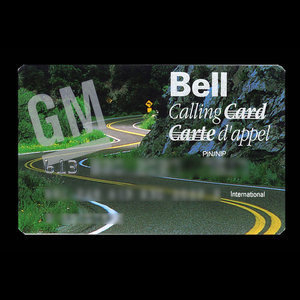 Canada, Bell Canada, aucune dénomination : novembre 1993