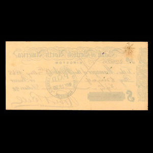 Canada, Bank of British North America, 50 dollars : 18 mai 1868