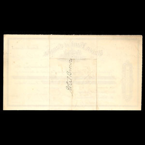 Canada, Union Bank of Canada (The), 39 livres(anglaise) : 11 août 1894