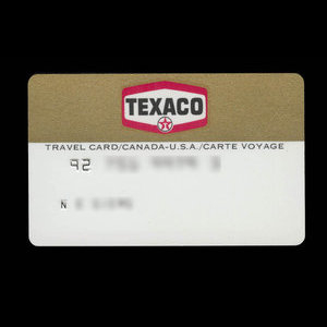 Canada, Texaco Inc., aucune dénomination : 1987