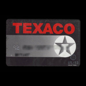 Canada, Texaco Inc., aucune dénomination : septembre 1983