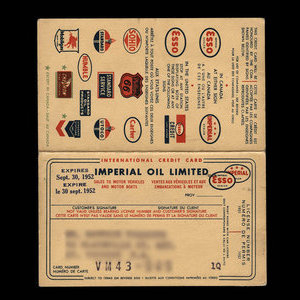 Canada, Esso, aucune dénomination : 1951