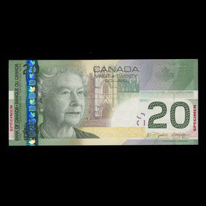 Canada, Banque du Canada, 20 dollars : 2004