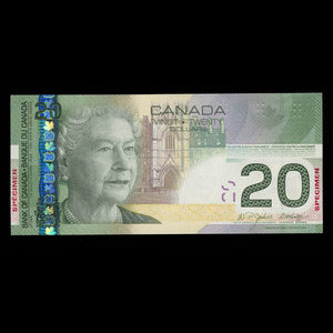 Canada, Banque du Canada, 20 dollars : 2004