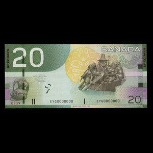 Canada, Banque du Canada, 20 dollars : 2004