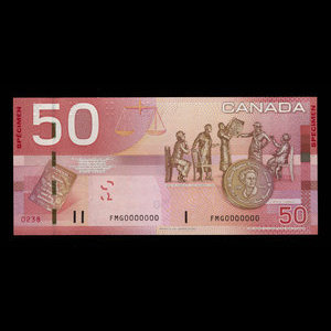 Canada, Banque du Canada, 50 dollars : 2004