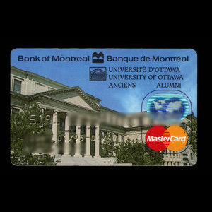 Canada, Banque de Montréal, aucune dénomination : janvier 1995