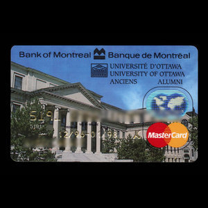 Canada, Banque de Montréal, aucune dénomination : décembre 1996