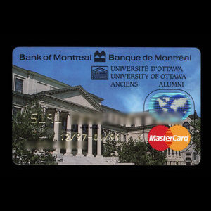 Canada, Banque de Montréal, aucune dénomination : décembre 1997