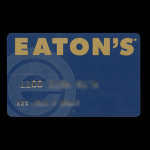 Canada, Eaton's, aucune dénomination : 1998