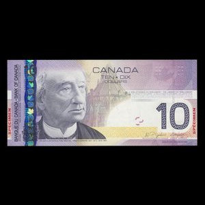 Canada, Banque du Canada, 10 dollars : 2005