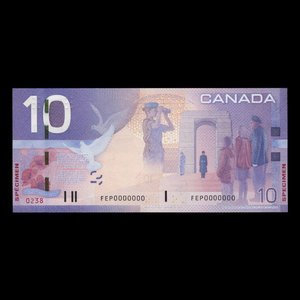 Canada, Banque du Canada, 10 dollars : 2005