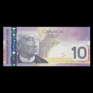 Canada, Banque du Canada, 10 dollars : 2005