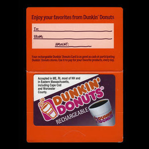 États-Unis d`Amérique, Dunkin Donuts, aucune dénomination : 2005