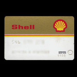 Canada, Shell Oil Company of Canada Limited, aucune dénomination : novembre 1985