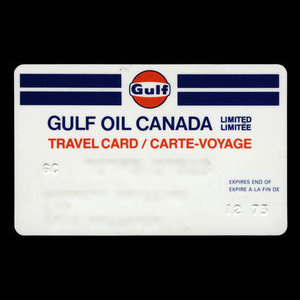 Canada, Gulf Oil Canada Limitée : décembre 1973