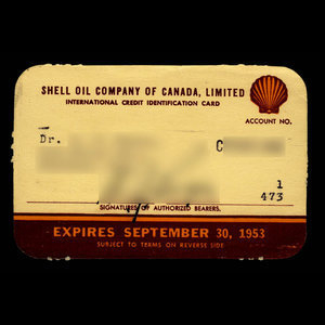 Canada, Shell Oil Company of Canada Limited : 30 septembre 1953