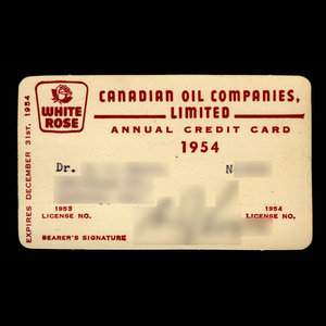 Canada, Canadian Oil Companies, Limited : 31 décembre 1954