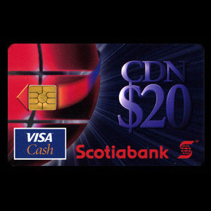 Canada, Banque Nouvelle-Écosse, 20 dollars : 31 décembre 1996