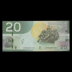 Canada, Banque du Canada, 20 dollars : 2004