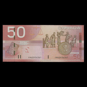 Canada, Banque du Canada, 50 dollars : 2004