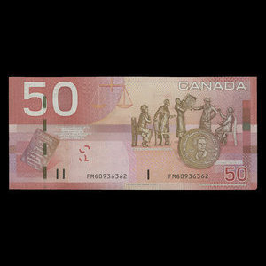 Canada, Banque du Canada, 50 dollars : 2004