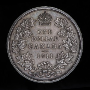 Canada, George V, 1 dollar : 1911