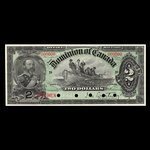 Canada, Dominion du Canada, 2 dollars <br /> 2 juillet 1897