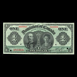 Canada, Dominion du Canada, 1 dollar <br /> 3 janvier 1911