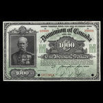 Canada, Dominion du Canada, 1,000 dollars : 2 janvier 1924