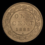 Canada, Victoria, 1 cent : 1882